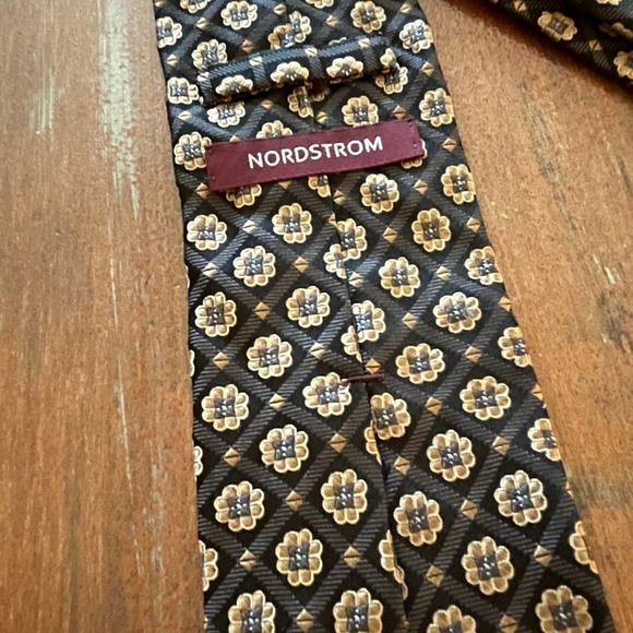 NWT Nordstrom Men's Silk Tie Made in USA - Picture 5 of 6